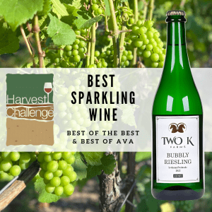 Read more about the article Two K Farm’s 2022 Bubbly Riesling Takes Top Honors